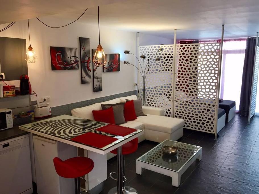 Red Loft Deluxe - Vivienda Vacacional A Playa Del Inglesアパートメント エクステリア 写真